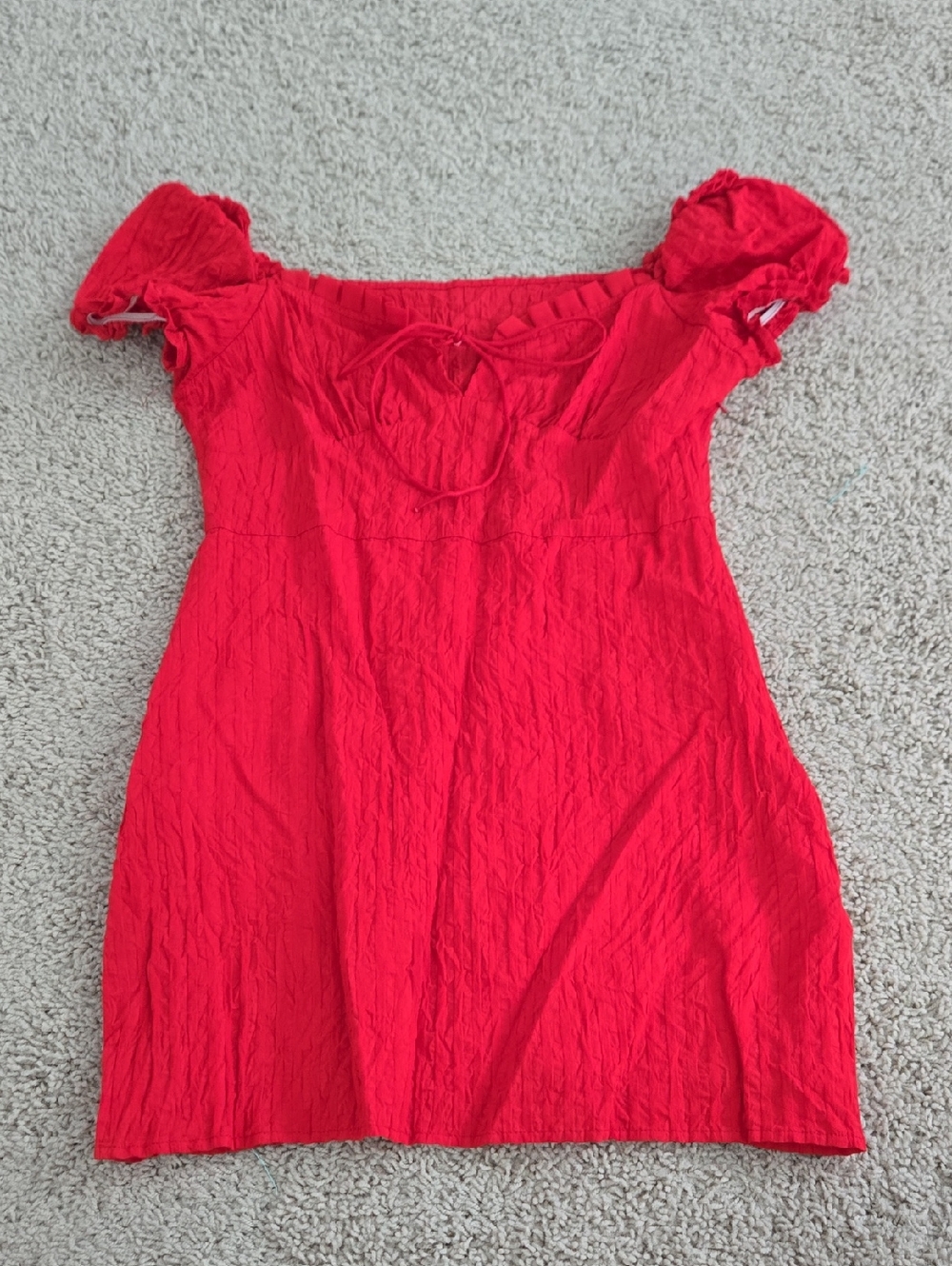Red Mini Dress Size Medium